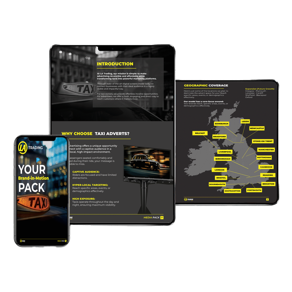 La Trading - Brand Media Pack On Devices Mock Up (C)