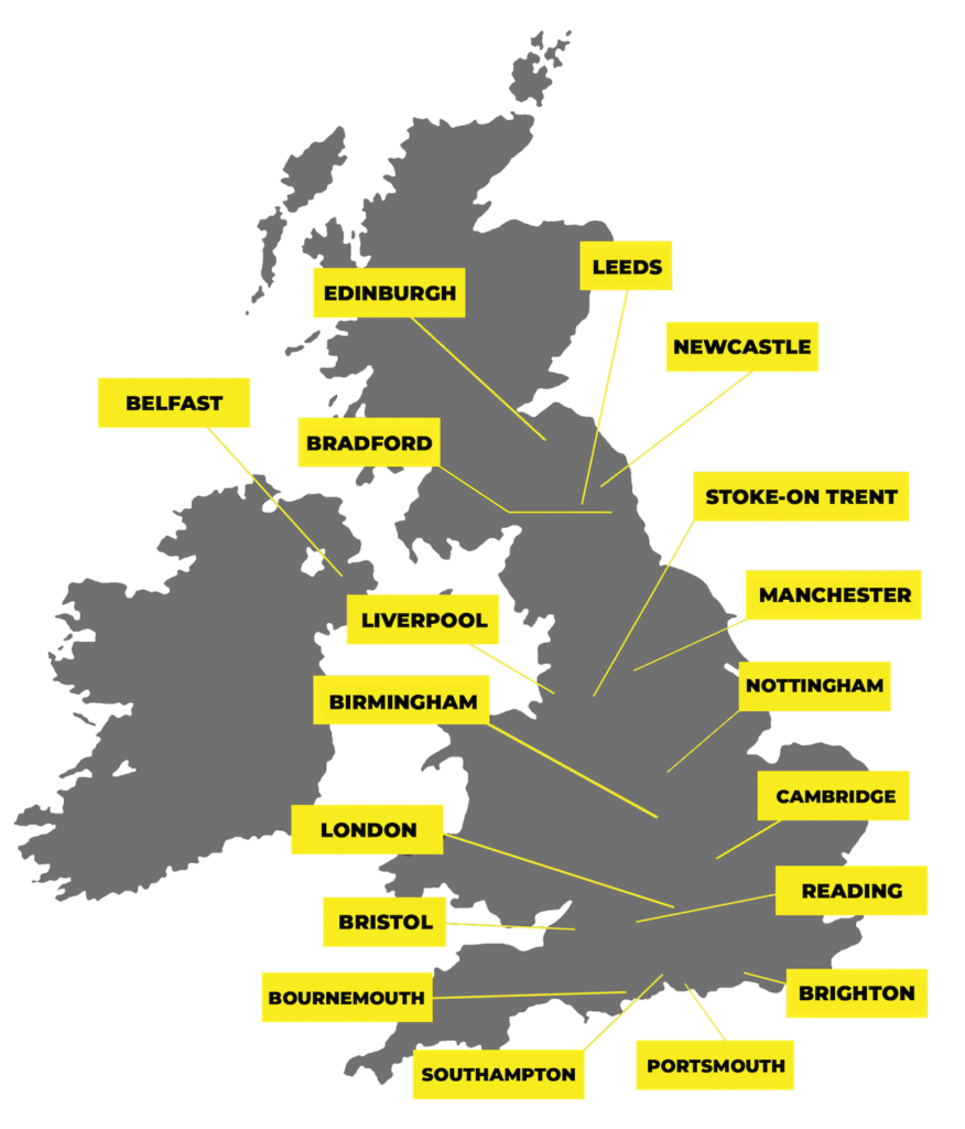 OFFICIAL LIVE LOCATIONS - La Trading Taxi Ad Locations (C)