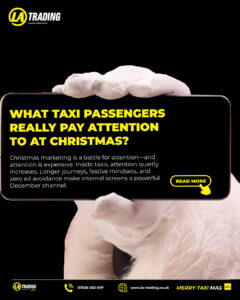 What Taxi Passengers Really Pay Attention to at Christmas - And Why Brands Love It - MERRY CHRISTMAS 2025 DESIGN (C)