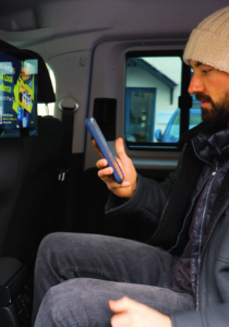 Why Seen Is the New KPI For OOH - In Taxi Screen - We Want Drivers In Bournemouth - La Trading In Taxi Advertising Photography (C)