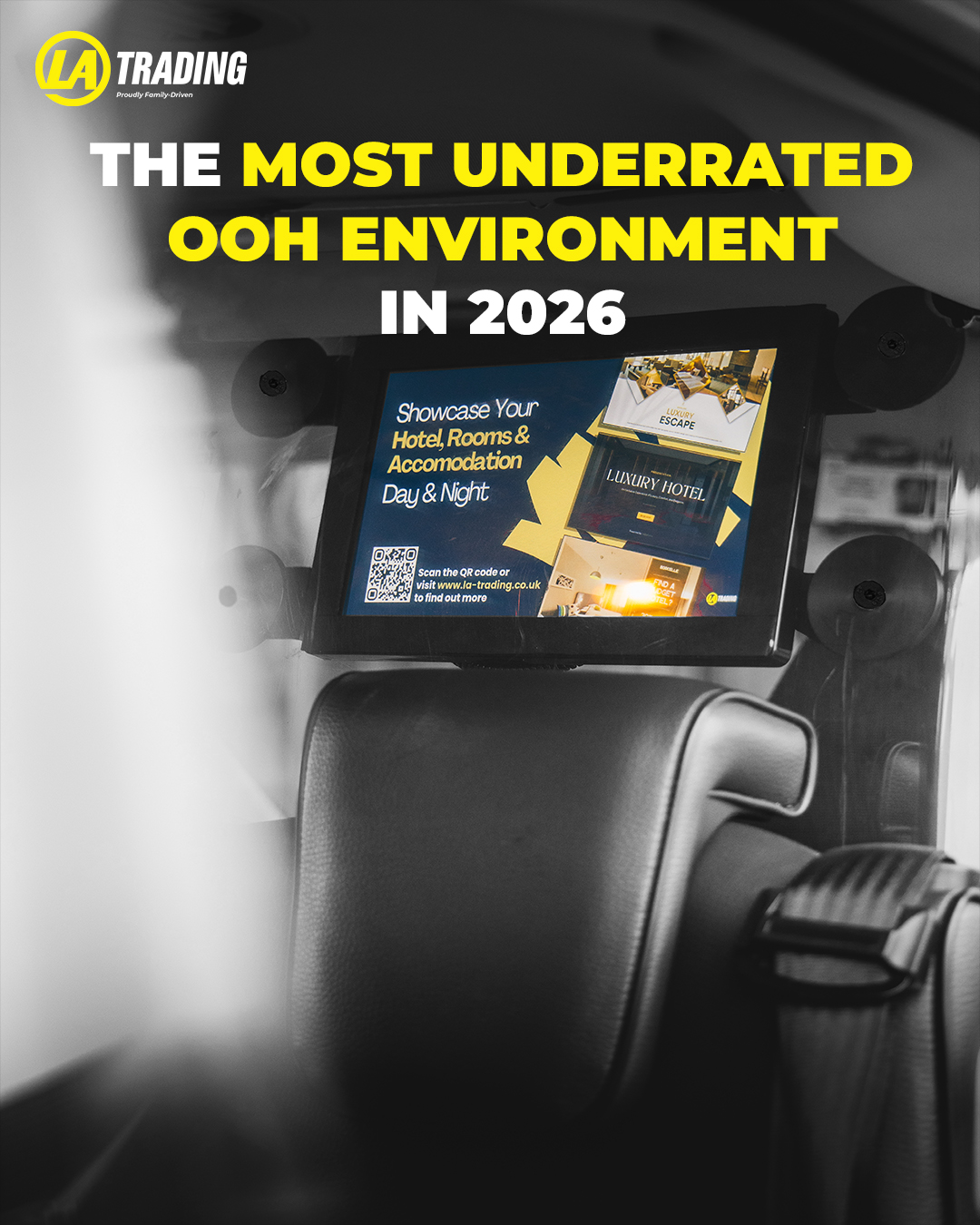 The Most Underrated OOH Environment in 2026 - La Trading Internal Taxi Advertising -Social Media Content 2026 (C)