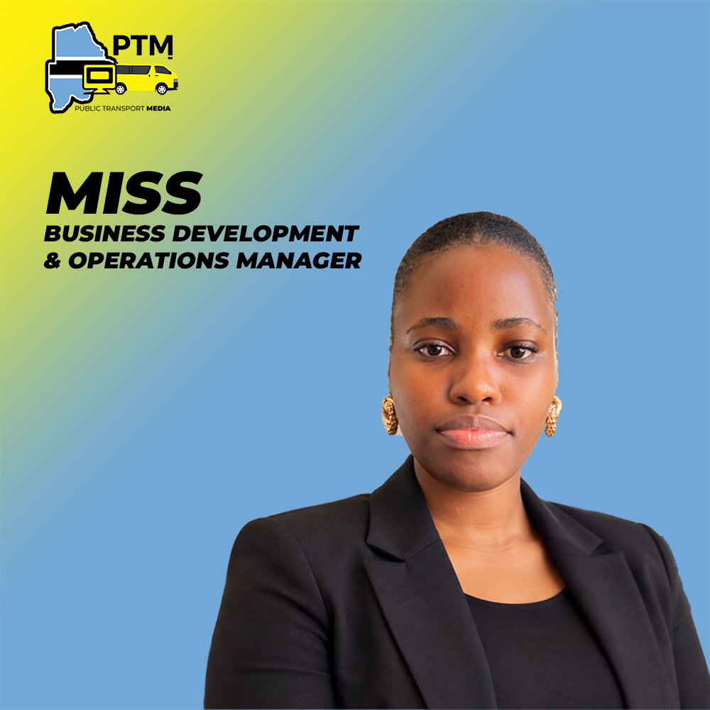 PTM BRANDED - JACQUELINE At Public Transport Media - Personal Branding Photo - Meet The Botswana Team 2026 (C)