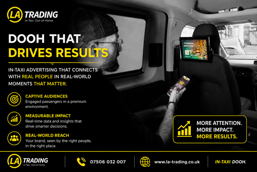 The 5-Second Problem and Why Most Ads Fail Before They Even Start - La Trading Internal Taxi Advertising (C)