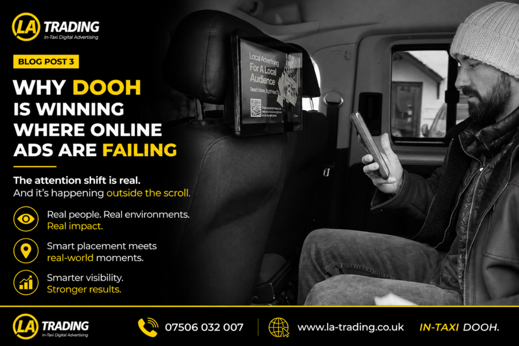 Why Smart Brands OOH Built the Foundation? - La Trading Internal Taxi Advertising (C)