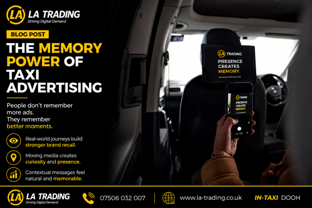 The Memory Power of Taxi Advertising - La Trading Taxi Advertising (C)