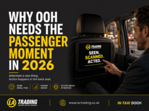 Why OOH Needs the Passenger Moment in 2026 - La Trading Taxi Advertising (C)