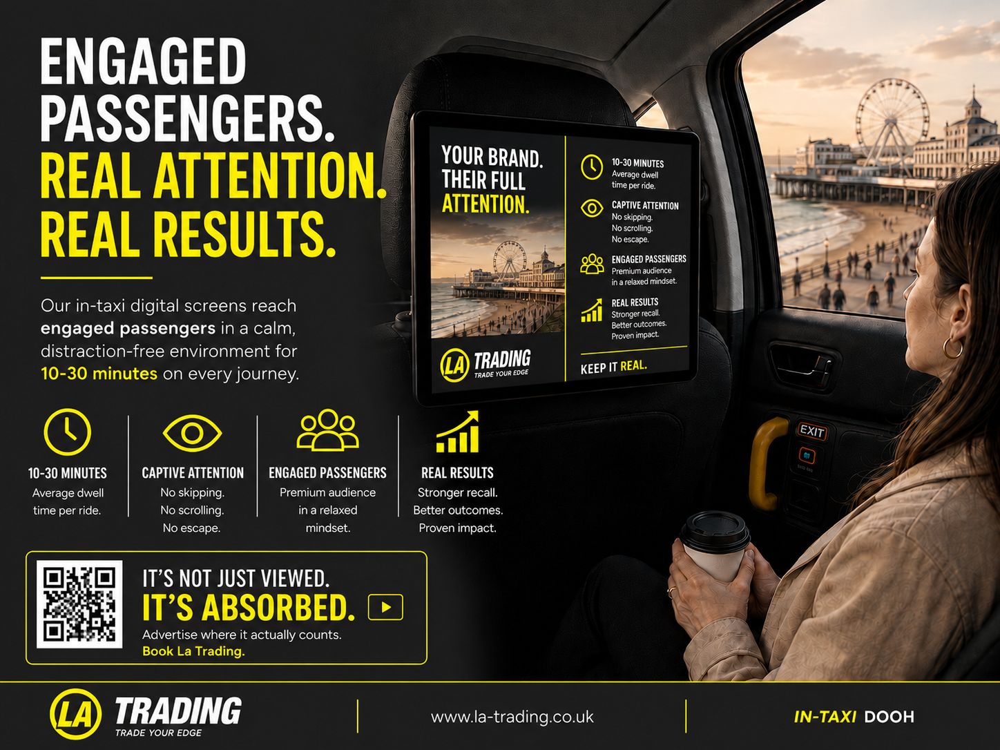 In Taxi Digital Advertising for Engaged Passengers - 2 NEW (C)