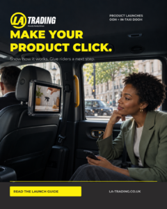 OOH and DOOH for Product Launches in 2026​ - La Trading Taxi Advertising 2026 Blogs.jpg